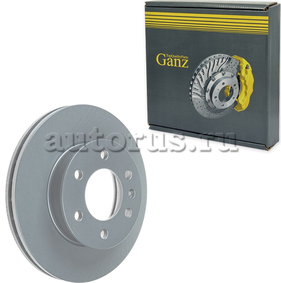 Диск тормозной передний (Ganz). Артикул GIJ10061