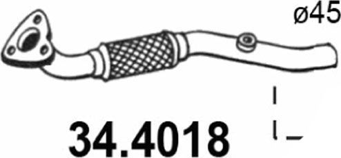 Глушитель Asso. Артикул 34.4018