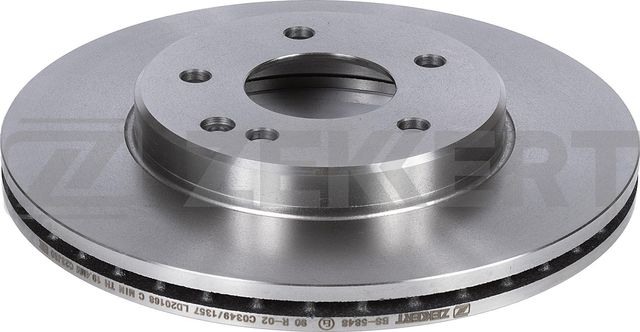 Тормозной диск Zekkert передний для Mercedes-Benz C-Класс I (W202) 1993-2001. Артикул BS-5848