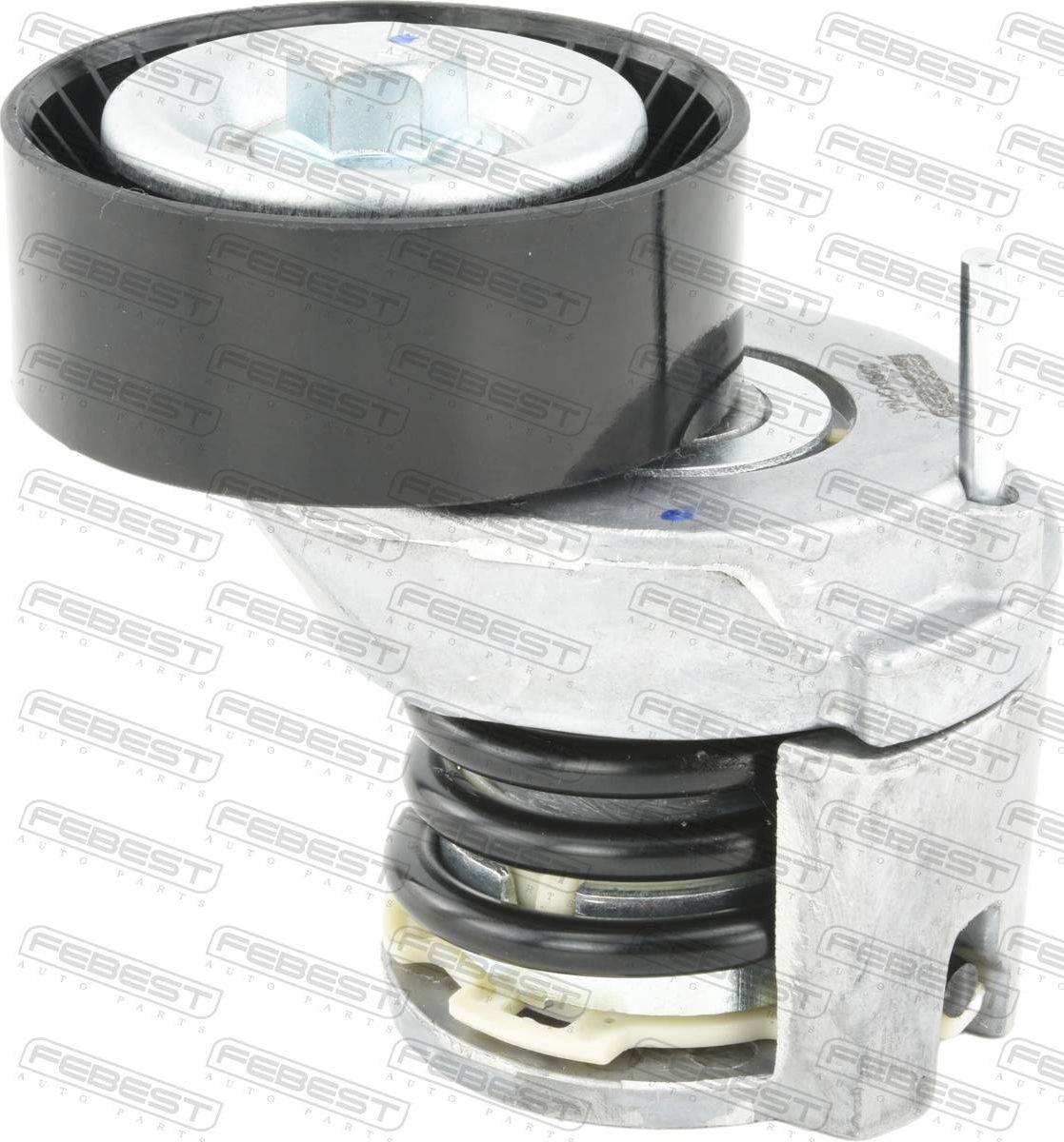 Натяжной ролик (натяжитель) приводного клинового зубчатого ремня Febest. Артикул 2390-CFNA