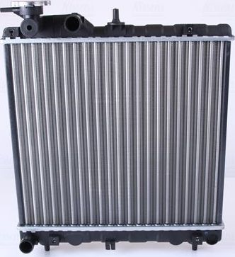 Радиатор охлаждения двигателя Nissens для Hyundai Atos 1998-2003. Артикул 67500A