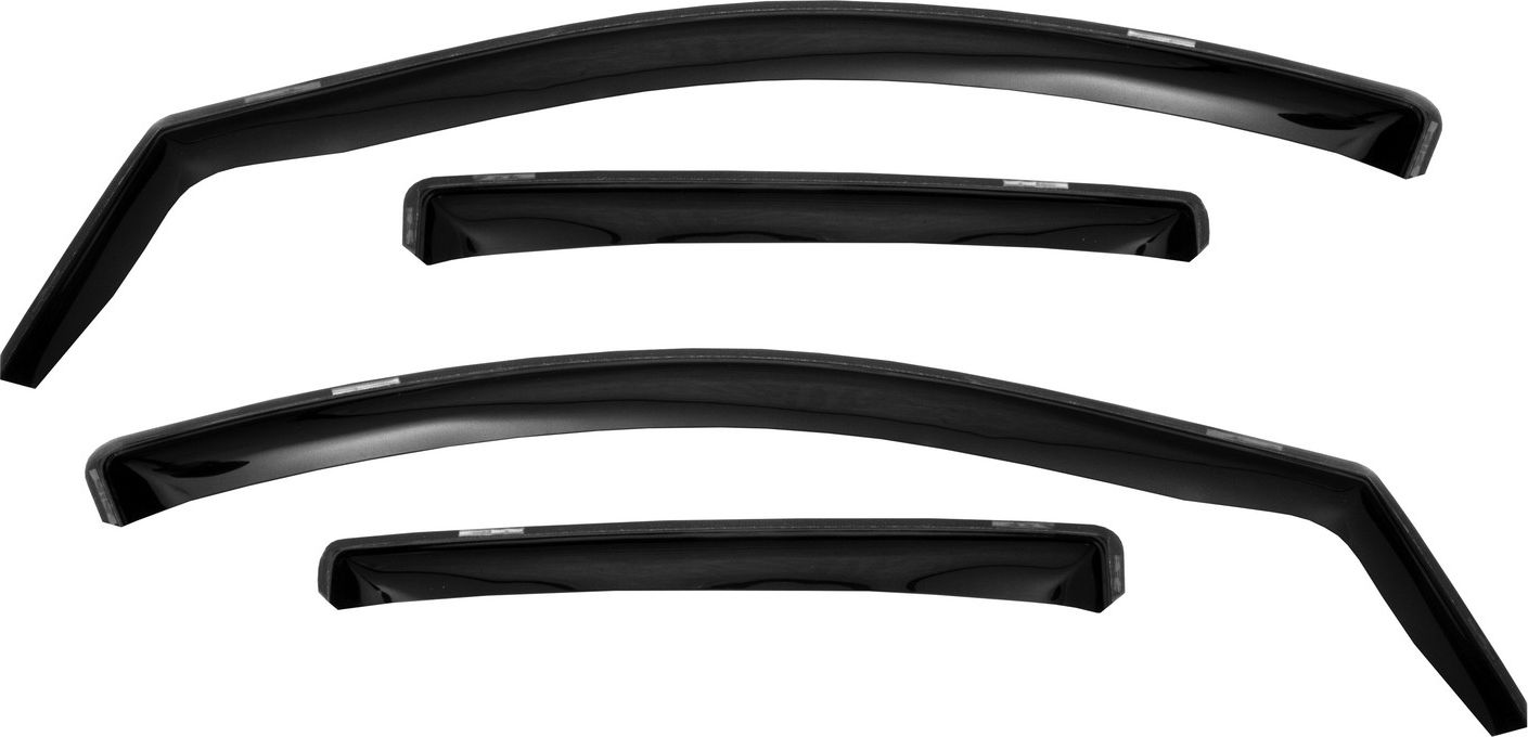 Дефлекторы REIN для окон (вставной под резинку) (4 шт.) Chevrolet Silverado Crew Cab пикап 2019-2021. Артикул REINWV1187