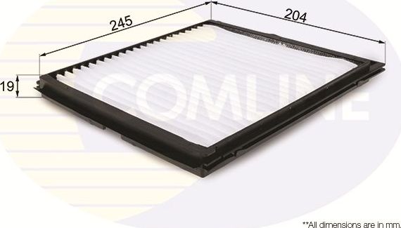 Салонный фильтр Comline. Артикул EKF217
