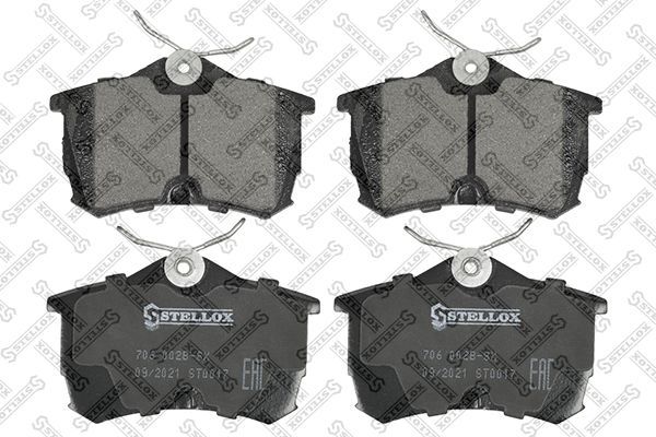 Тормозные колодки Stellox. Артикул 706 002B-SX