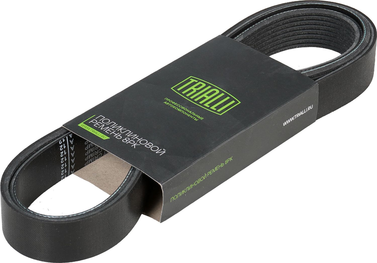 Приводной ремень поликлиновой Trialli (EPDM (Этилен-пропиленовый каучук)). Артикул 8PK1750