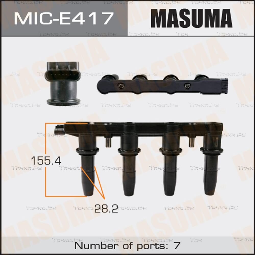 Катушка зажигания Masuma для Chevrolet Aveo II 2011-2015. Артикул MIC-E417