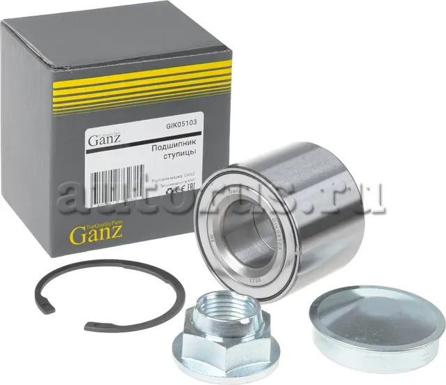 Подшипник ступицы задний (Ganz). Артикул GIK05103