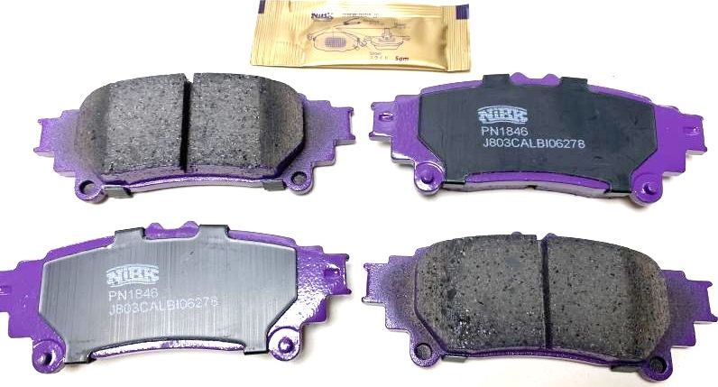 Тормозные колодки NiBK. Артикул PN1846