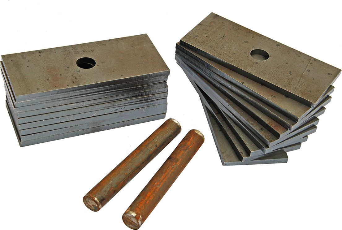 Проставка РИФ универсальная рессора-мост 130х56х6 мм для рессор 56-60 мм, диаметр отв. 16 мм. Артикул PRM