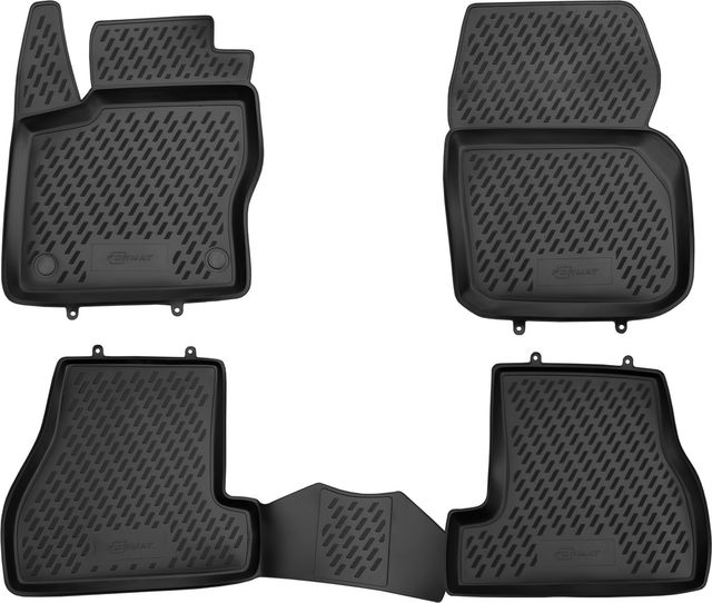 Коврики Format c повышенной износостойкостью для салона Ford Focus III 2011-2015. Артикул FORMAT.CARFRD00001h