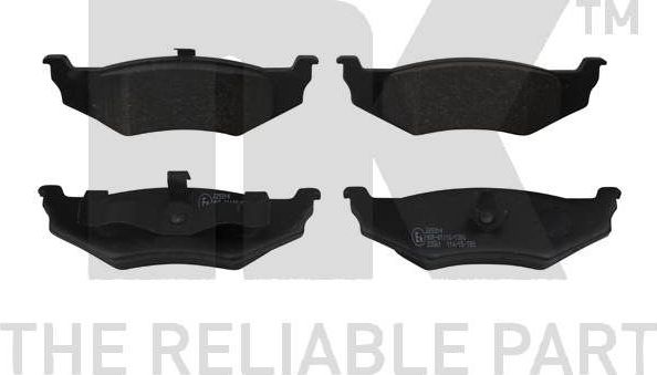 Тормозные колодки NK. Артикул 229314