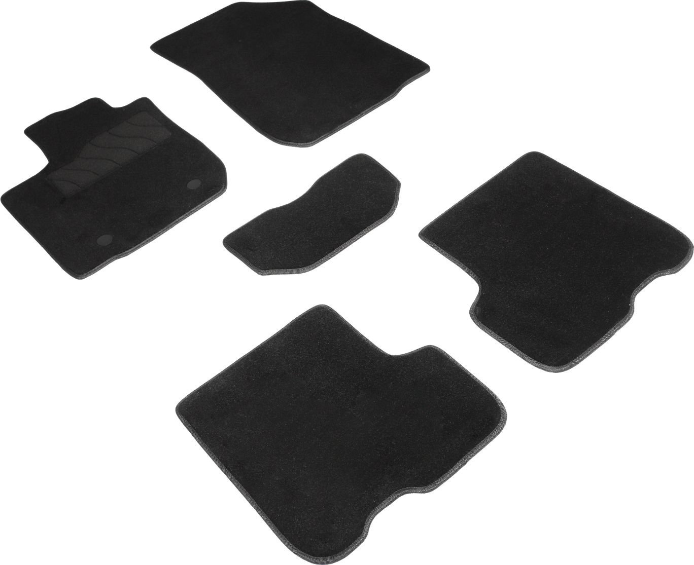 Коврики текстильные Seintex на нескользящей основе для салона Renault Logan II 2014-2026. Артикул 85490