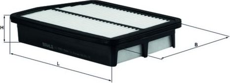 Воздушный фильтр Mahle. Артикул LX 2960