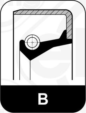 Сальник, уплотнительное кольцо Elring задний внутренний для Neoplan Cityliner 1990-2026. Артикул 586.838