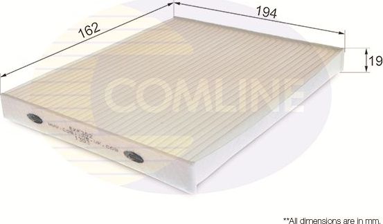 Салонный фильтр Comline. Артикул EKF302