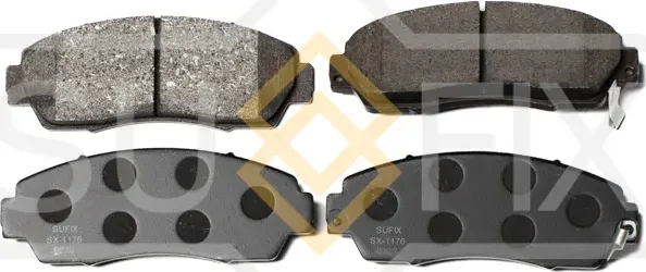 Колодки тормозные дисковые | перед прав/лев | (Sufix). Артикул SX-1176