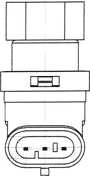 Датчик скорости FIAT ALBEA (96-) 1.4I/1.6I/PANDA (03-) 1.2I (Startvolt). Артикул VS-SP 1602