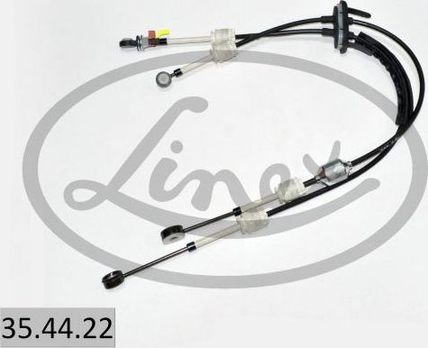 Трос переключения передач КПП Linex передний правый/левый для Renault Master II 1998-2010. Артикул 35.44.22