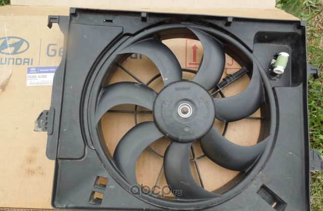 Вентилятор радиатора двигателя Hyundai / KIA. Артикул 253804L050