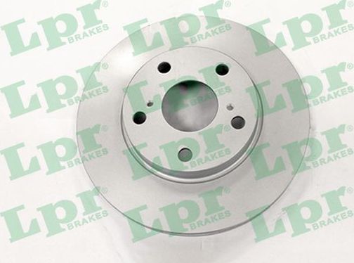 Тормозной диск LPR TOTAL COATED передний для Toyota Corolla E140, E150 2006-2014. Артикул T2048VR