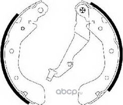 Тормозные колодки General Motors. Артикул 95231476