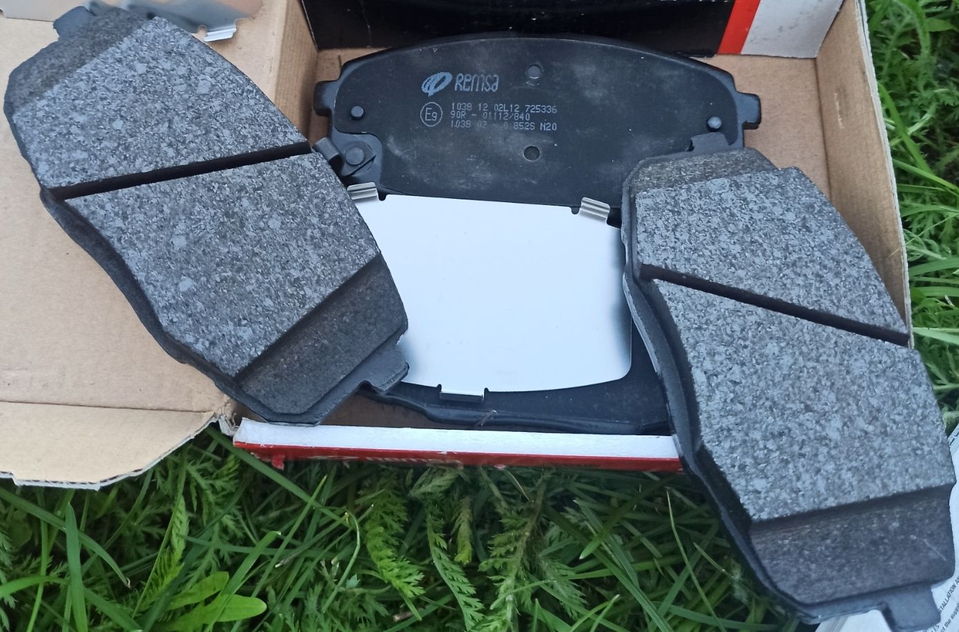 Тормозные колодки Remsa. Артикул 1038.12