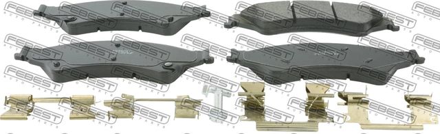 Тормозные колодки Febest передние для Ford Ranger III 2011-2015. Артикул 2101-RNGF