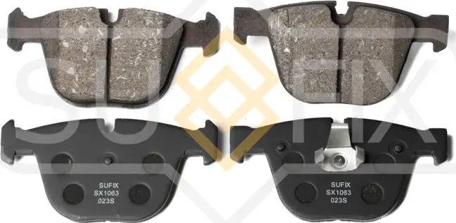 Колодки тормозные задние (Sufix). Артикул SX1063