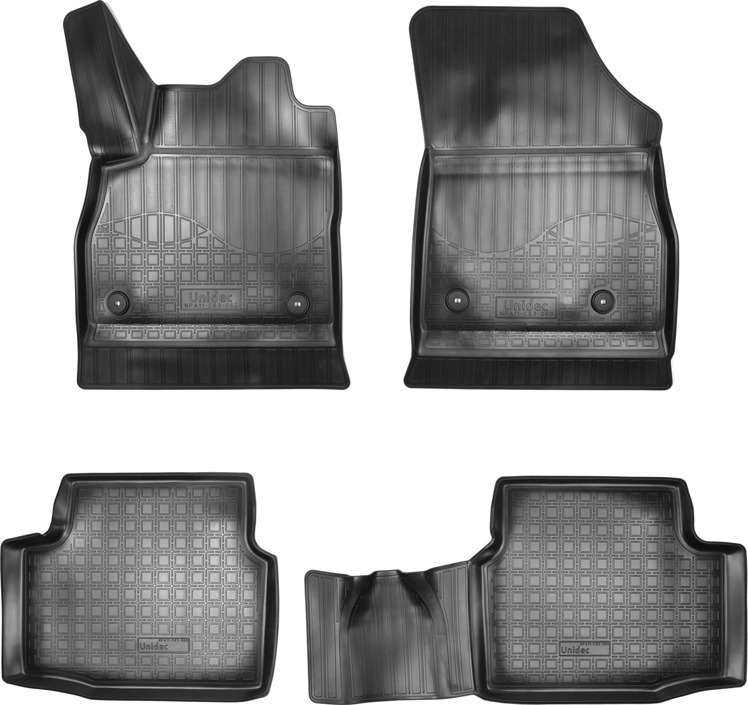 Коврики Норпласт 3D для салона Opel Astra K 2015-2026. Артикул NPA11-C63-060