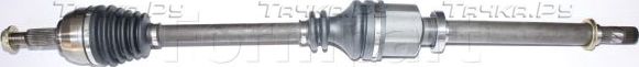 Полуось (привод в сборе, приводной вал) Formpart передняя правая для Renault Grand Scenic III 2009-2015. Артикул 22380087/S