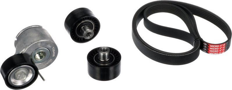 Приводной ремень поликлиновой с роликами (комплект) Gates Micro-V®. Артикул K026PK1353