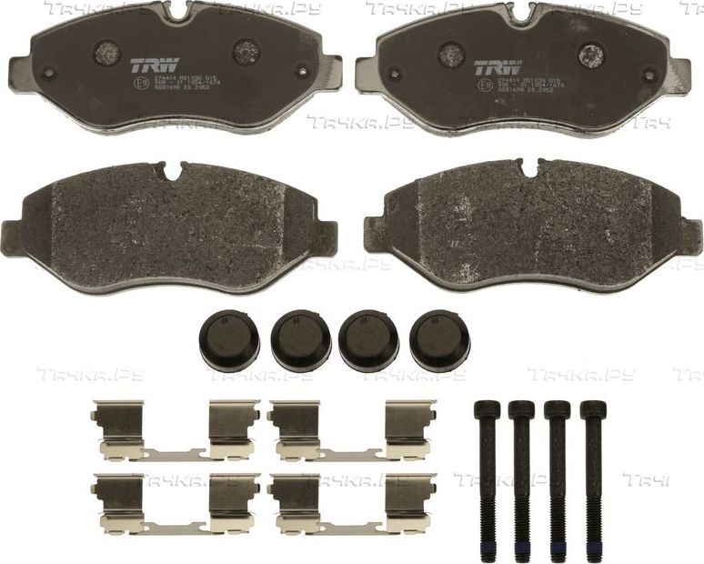 Тормозные колодки TRW COTEC передние для Mercedes-Benz Sprinter 906 2006-2026. Артикул GDB1698