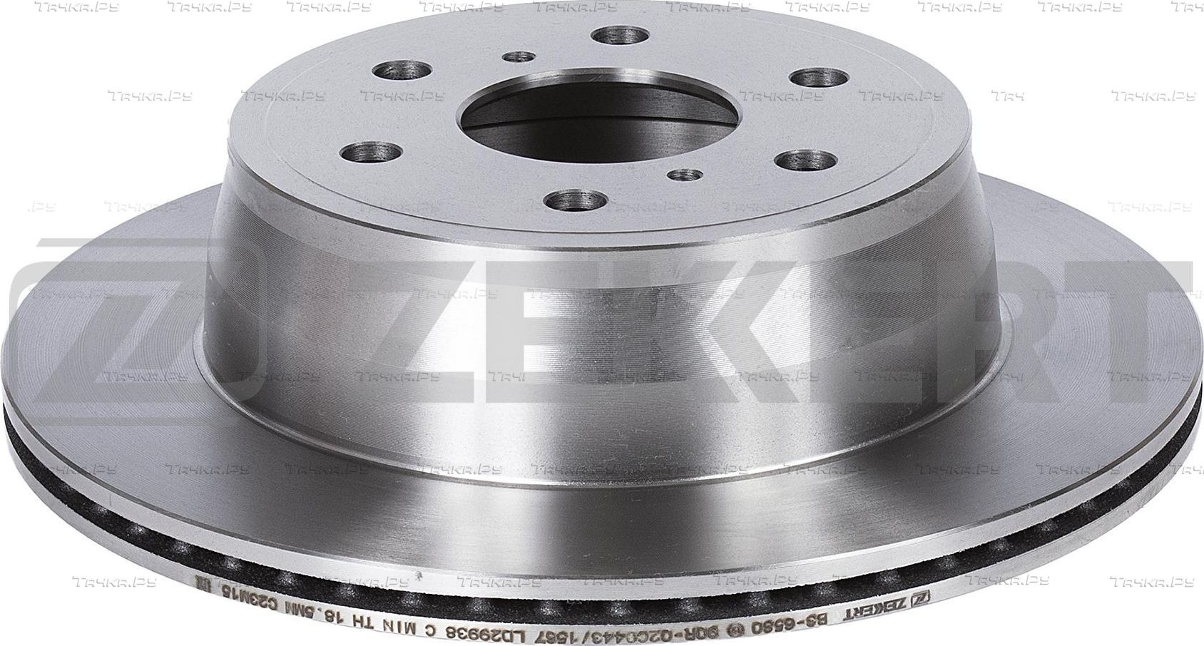 Тормозной диск Zekkert. Артикул BS-6580