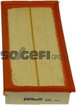 Воздушный фильтр Purflux для Volvo 460 1988-1996. Артикул A261