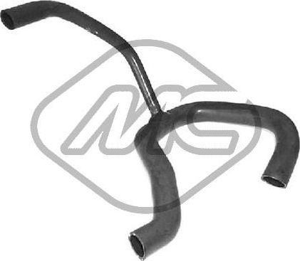 Патрубок радиатора (системы охлаждения) Metalcaucho. Артикул 08356