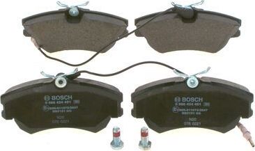 Тормозные колодки Bosch (Low-Metallic) передние для Renault Espace III 1996-2002. Артикул 0 986 424 451