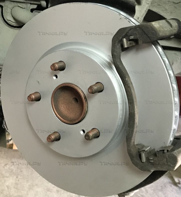 Тормозной диск ATE передний для Toyota Mark X I 2004-2009. Артикул 24.0128-0740.1