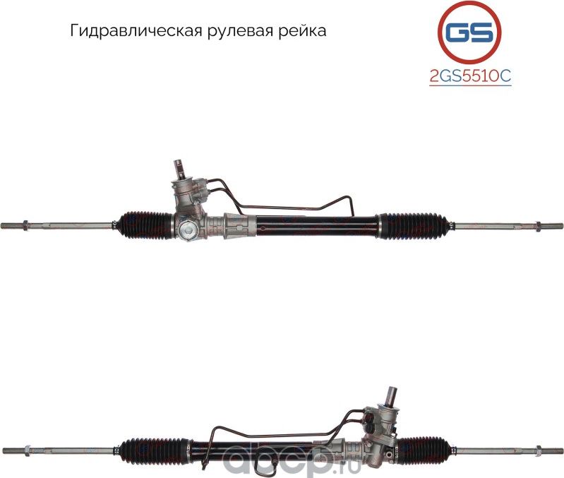 Новая рулевая рейка Renault Clio II Symbol 1998-2008, Renault Kangoo 1997-2008, (GS). Артикул 2GS5510C