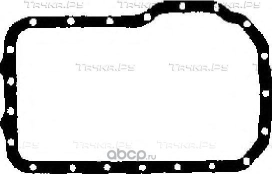 Прокладка маслянного поддона двигателя Glaser для Renault Scenic II 1999-2001. Артикул X54032-01