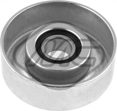 Направляющий (ведущий) ролик приводного поликлинового ремня Metalcaucho (Металл) для MINI Cabrio II (R57) 2008-2015. Артикул 58203