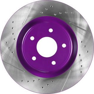 Тормозной диск NiBK передний для Nissan Pathfinder IV 2013-2024. Артикул RN1557DSET