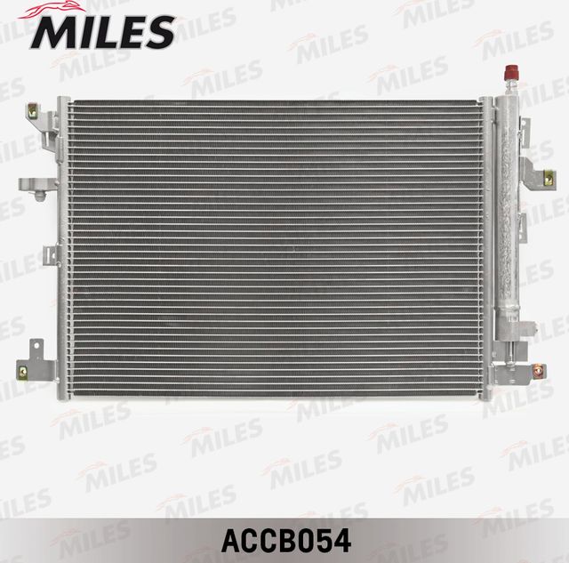 Радиатор кондиционера (конденсатор) Miles (алюминий). Артикул ACCB054