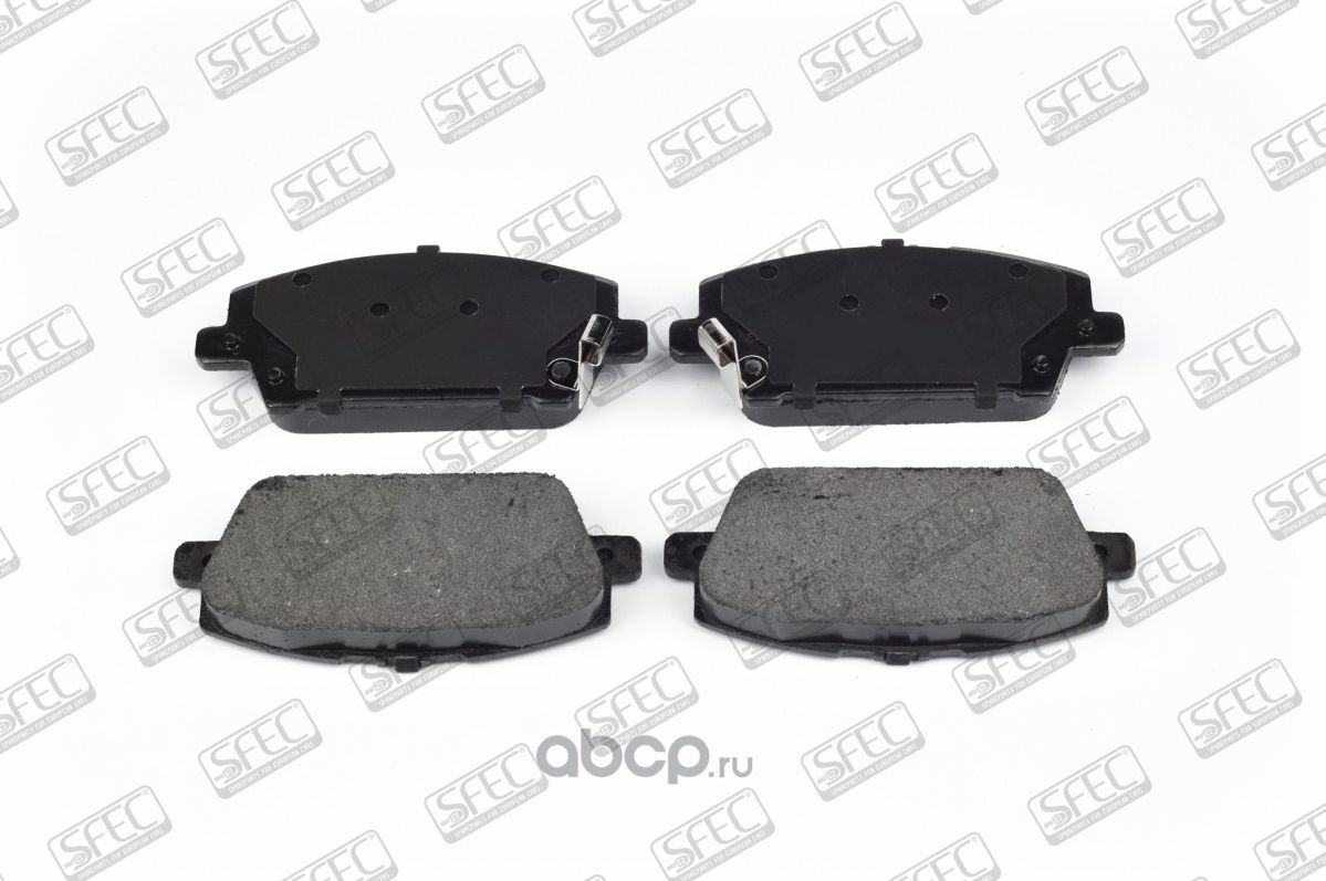 Колодки тормозные передние (Autosfec). Артикул BP011970