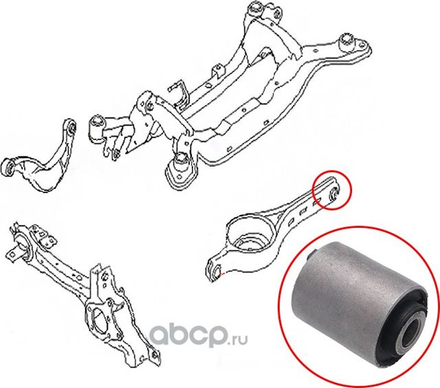 CAЙЛEHTБЛOKЗAДHEГOПOПEPEЧHOГOPЫЧAГABHУTPFORDMONDEO (SAT). Артикул ST1469125B2