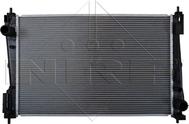 Радиатор охлаждения двигателя NRF (алюминий). Артикул 53455
