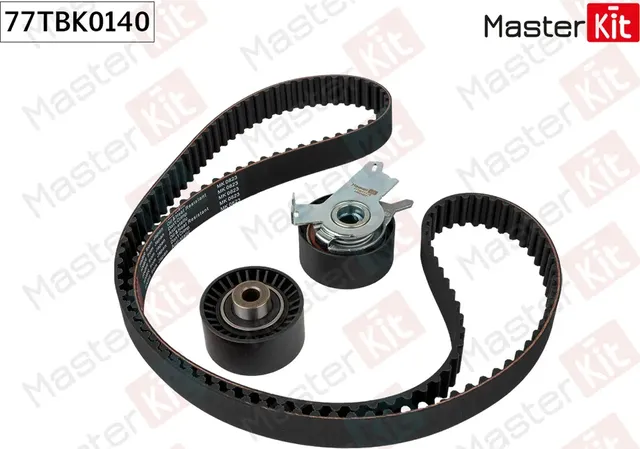 77TBK0140 Комплект ремня ГРМ Peugeot 407 (6D_) 2004 - (Master KIT). Артикул 77tbk0140