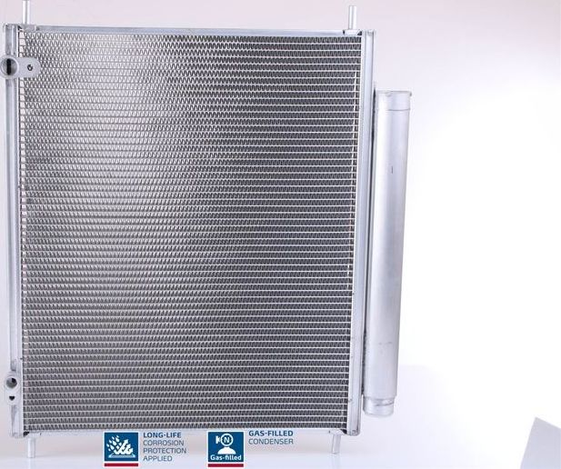 Радиатор кондиционера (конденсатор) Nissens (алюминий) для Citroen C-ZERO 2010-2012. Артикул 940284