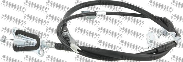 Трос ручника (тросик ручного тормоза) Febest задний правый для Nissan X-Trail T30 2001-2013. Артикул 02100-T30RH