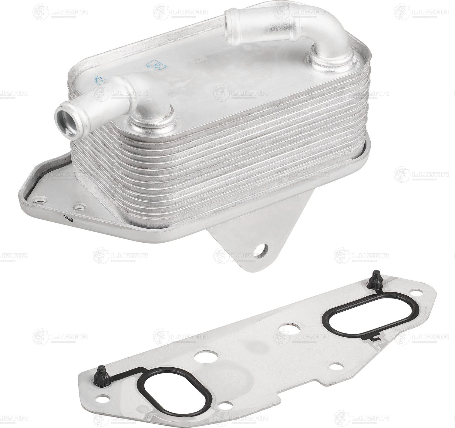 Радиатор масляный (маслоохладитель) для двигателя Luzar. Артикул LOc 1821