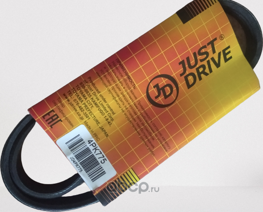 Ремень поликлиновый JD (Just Drive). Артикул 4PK775